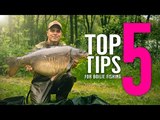 TOP 5 TIPS FOR BOILIE FISHING